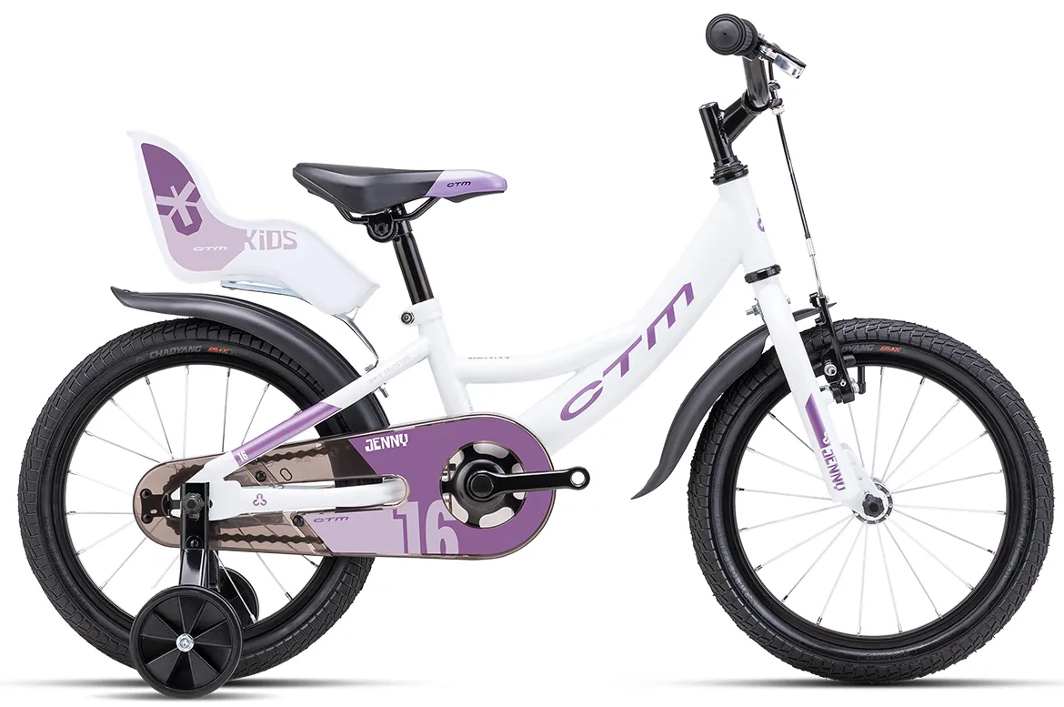 16 Zoll Kinderfahrrad weiss