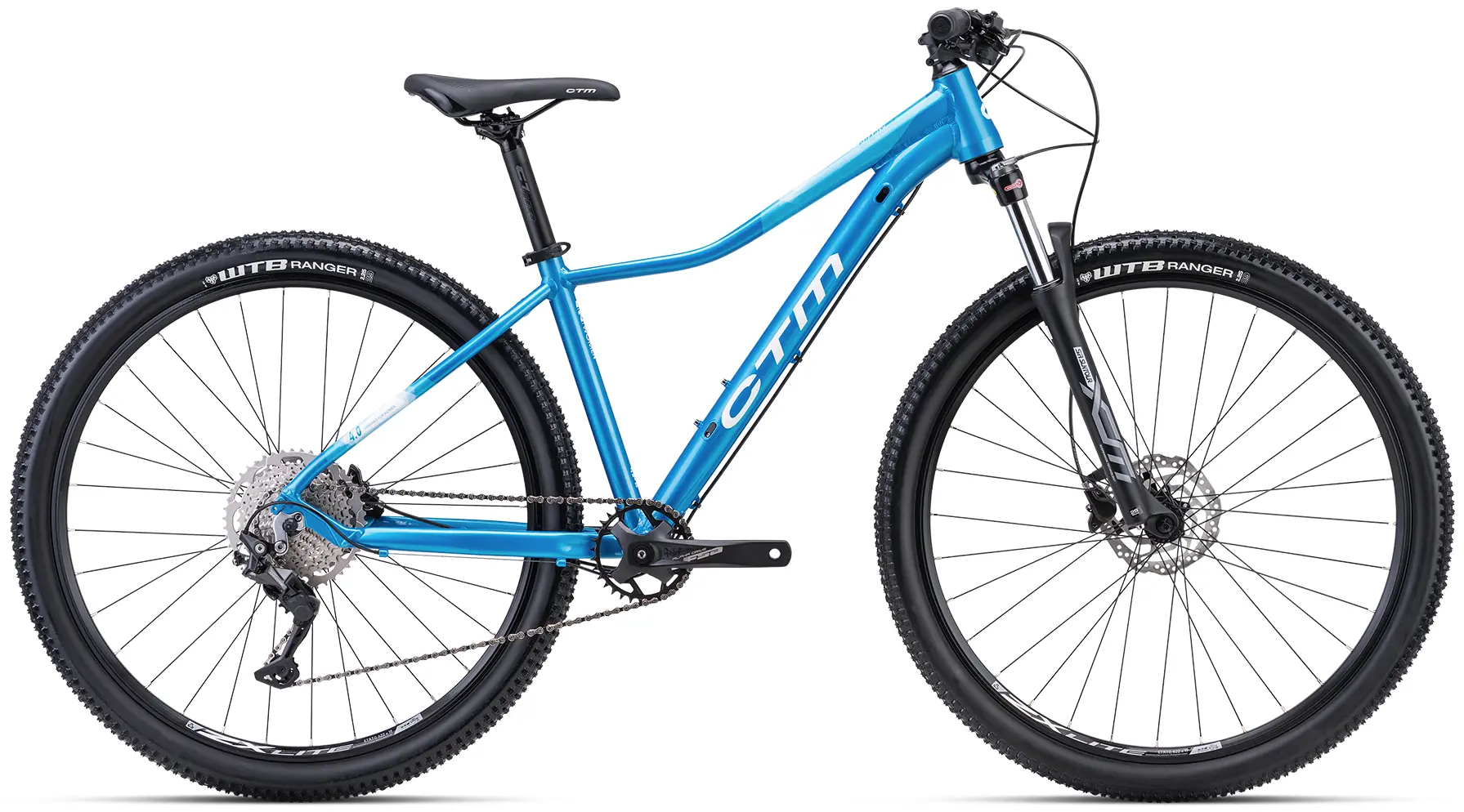 CTM Charisma 4.0 blau Hochwertiges Damen Mountainbike in blau
