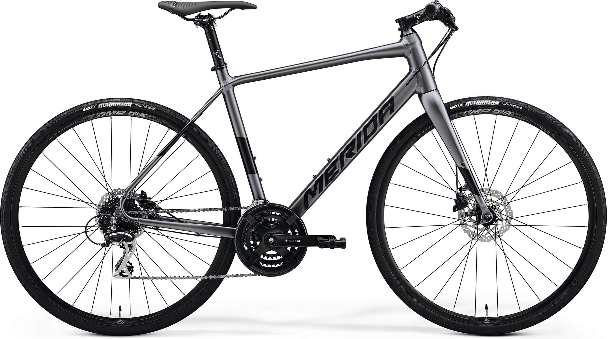 Merida Speeder 100 grau Fitnessbike von Merida. Modell Speeder 100 in grau.
