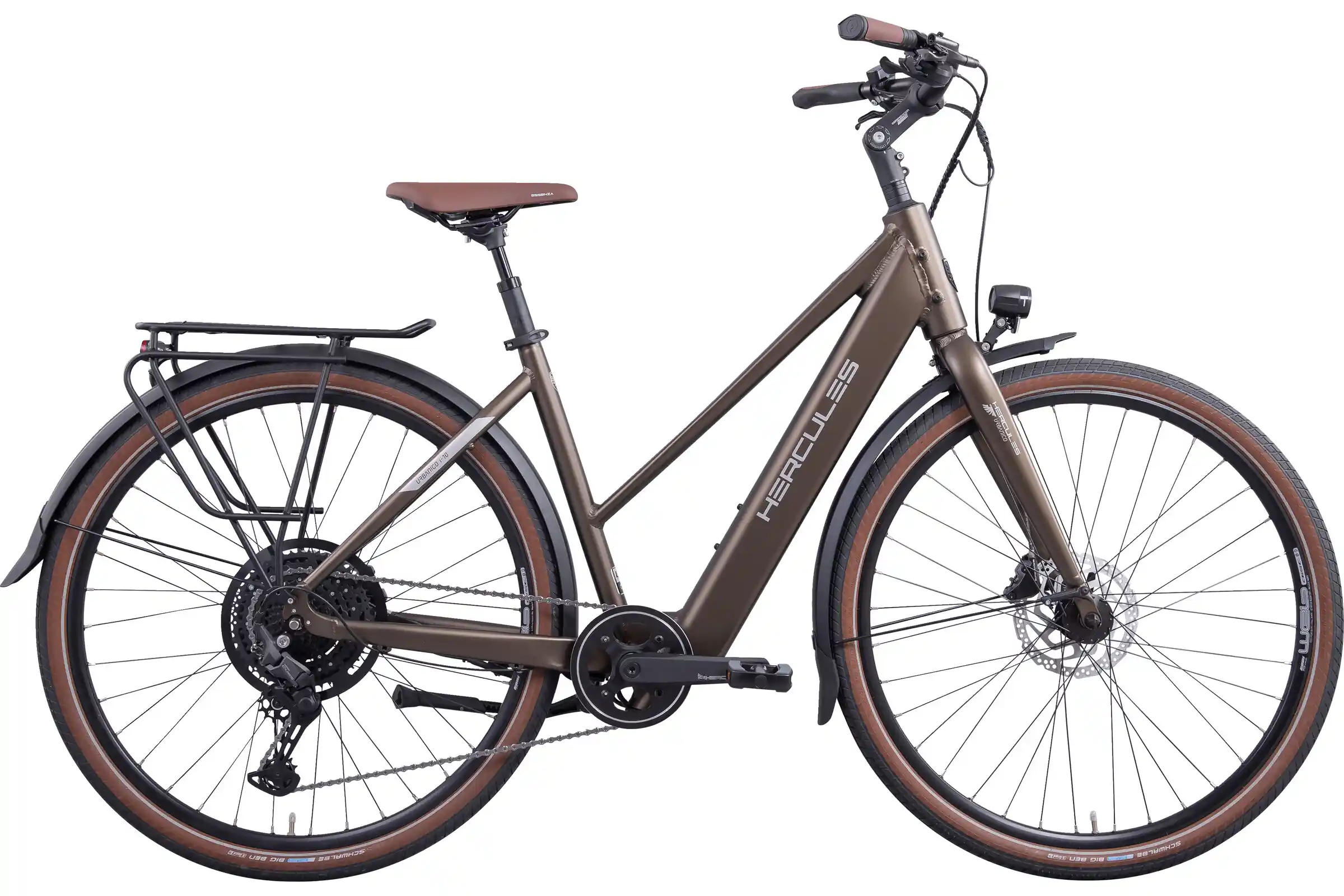 Hercules Urbanico I-10 braun trapez