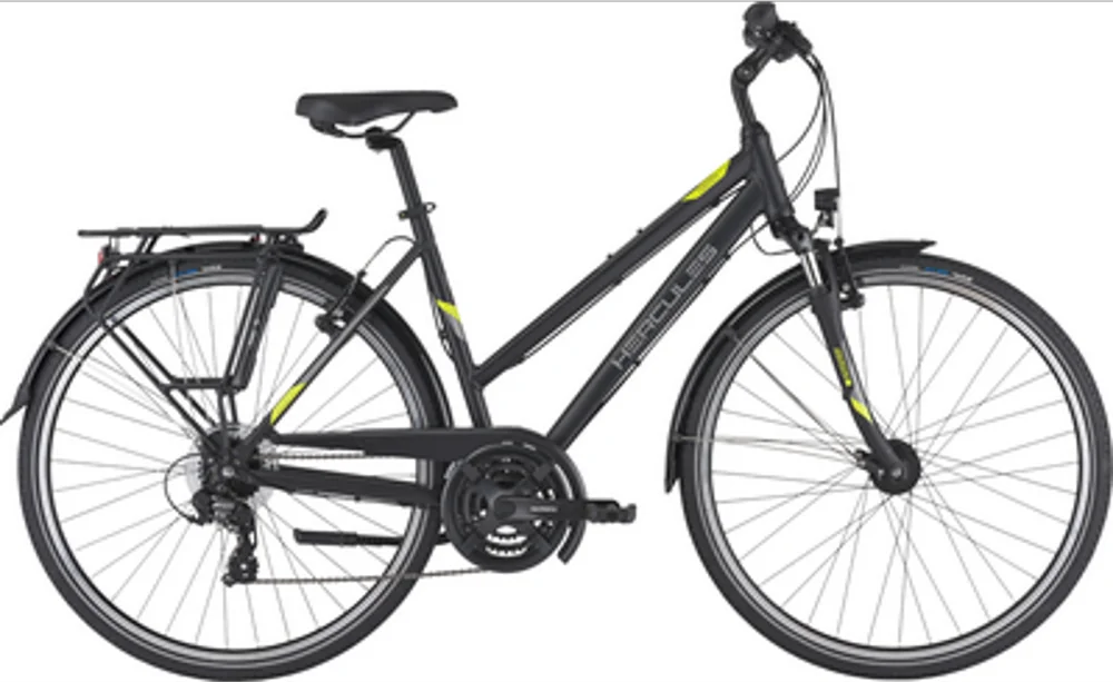 Damen Trekkingbike Hercules Tourer 21 schwarz Damen Trekkingbike von Hercules in Schwarz