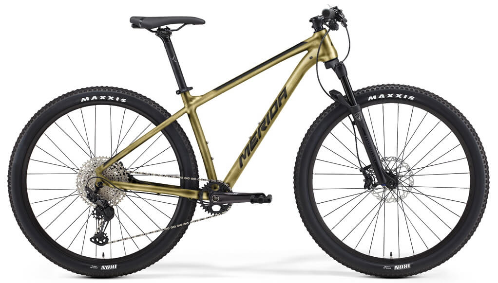 Merida Big Nine XT Ed gold Hardtail Mountainbike von  Merida in gold. Modell Big Nine XT Ed