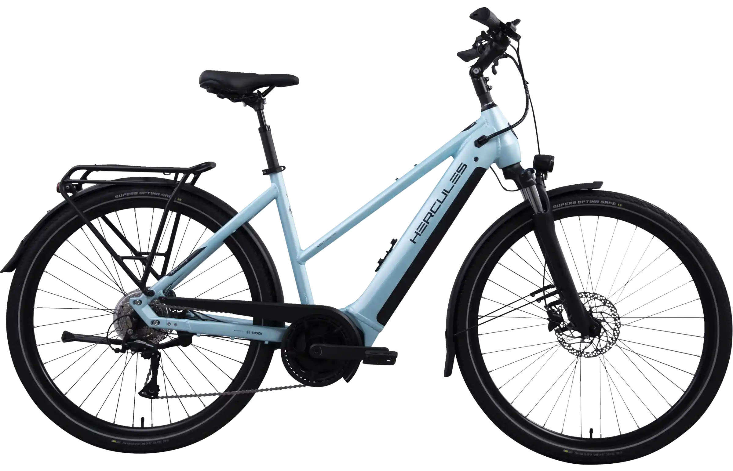 HERCULES Futura Sport I-8 trapez 500 Wh turquoise